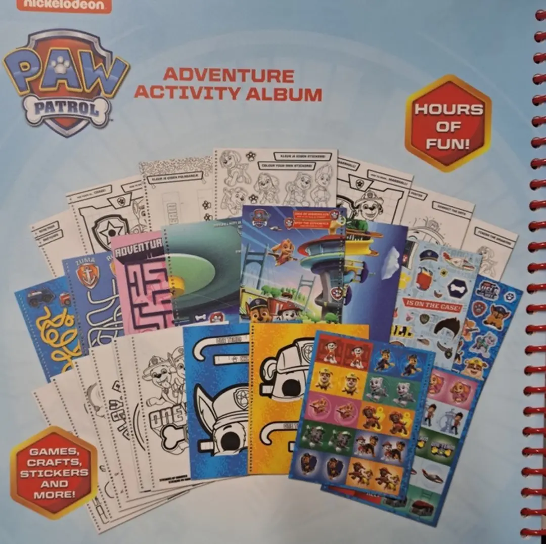 PAW Patrol Adventureboek - Stickers & Kleurplaten - Divers
