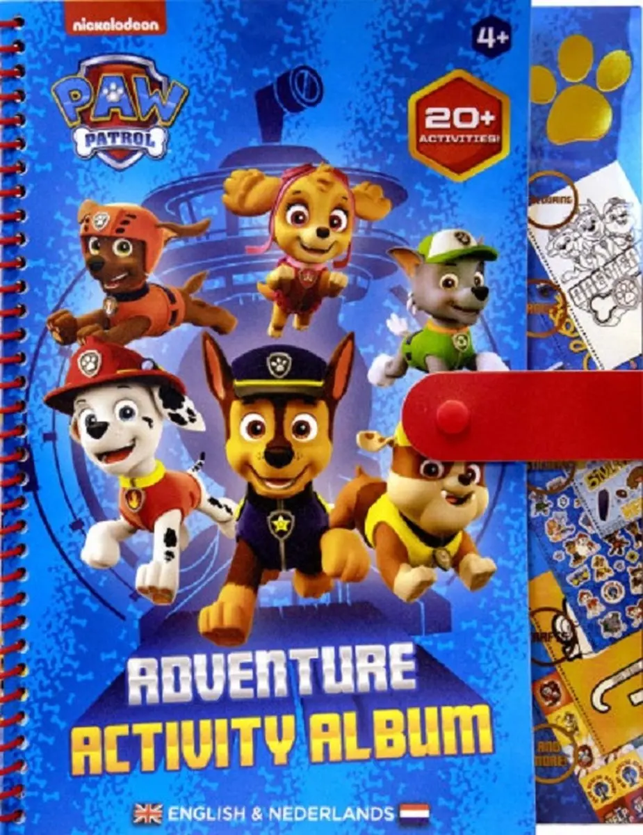 PAW Patrol Adventureboek - Stickers & Kleurplaten - Divers