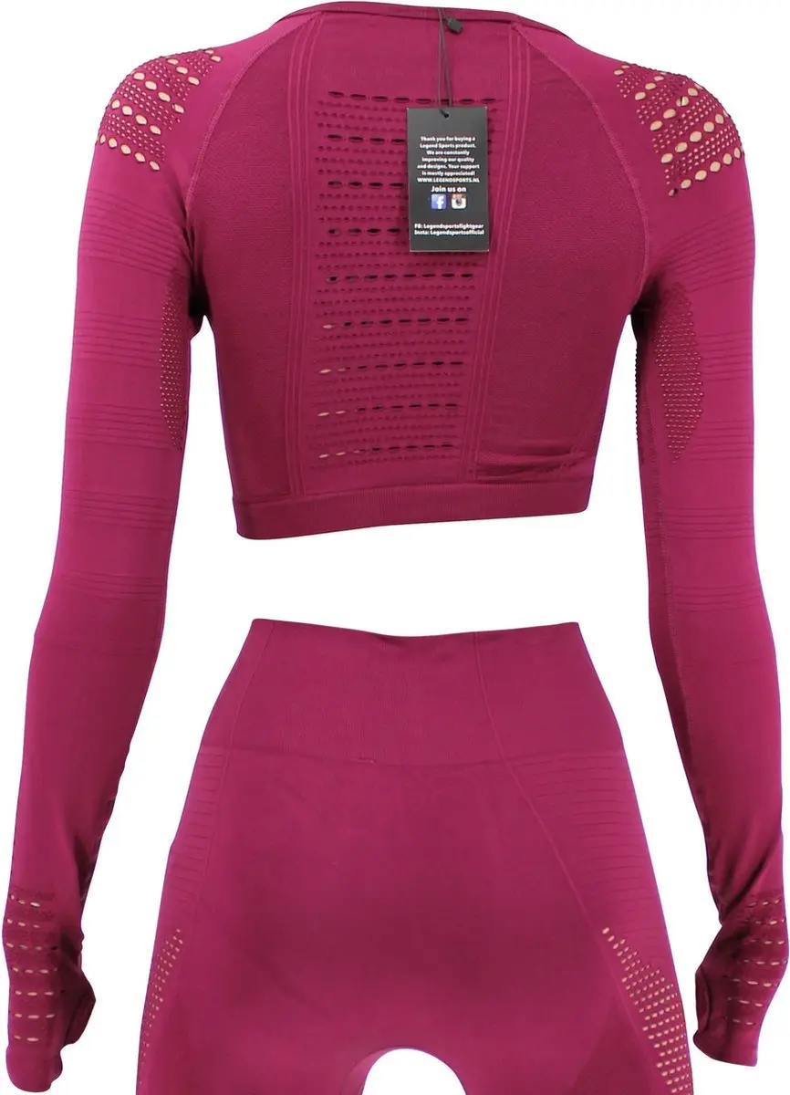 Legend Sport Top Raspberry M - Transparant