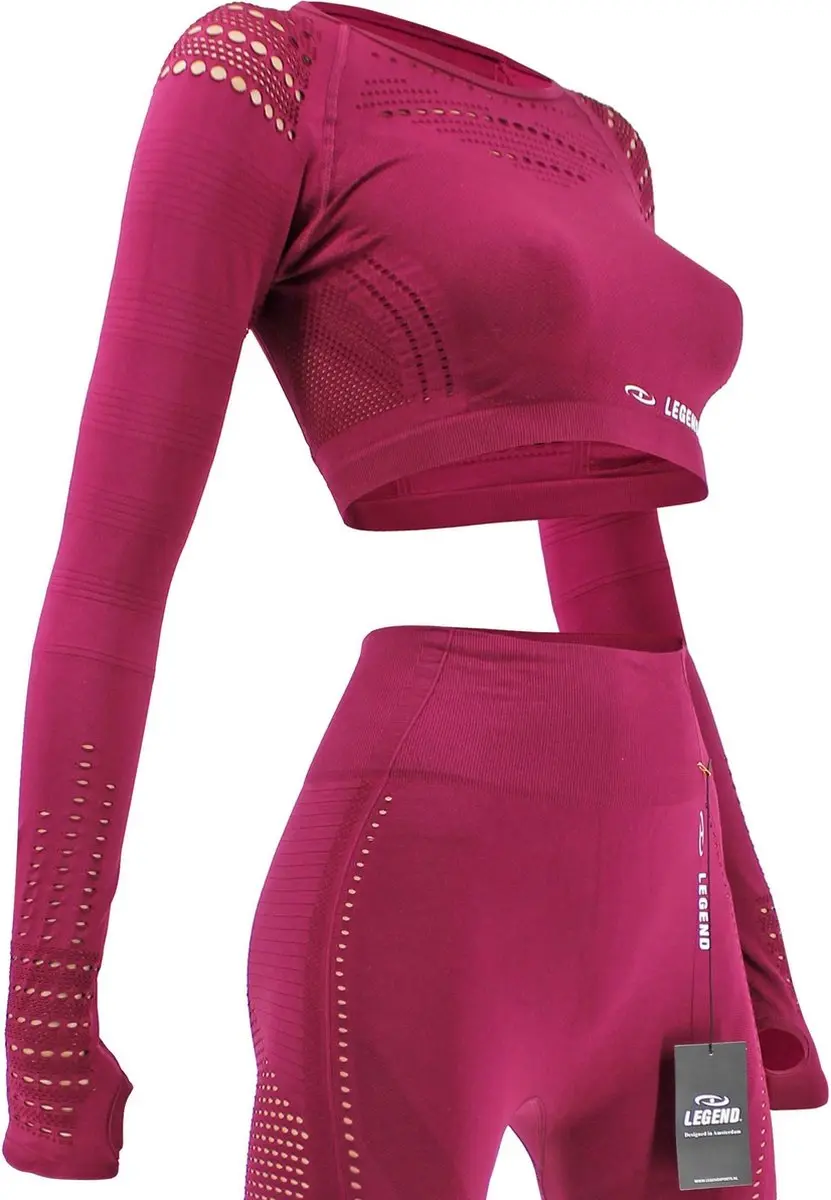 Legend Sport Top Raspberry M - Transparant
