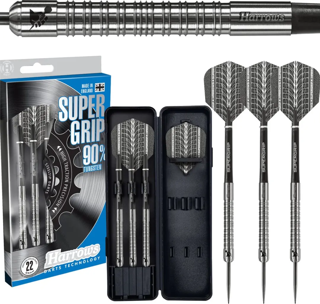 Harrows Steeltip Darts Supergrip 23g