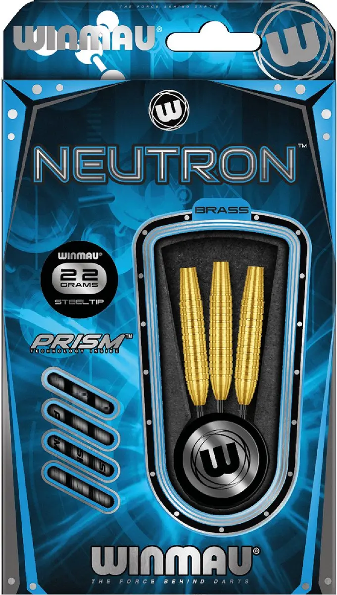 Winmau Neutron 2 Brass Dartpijlen