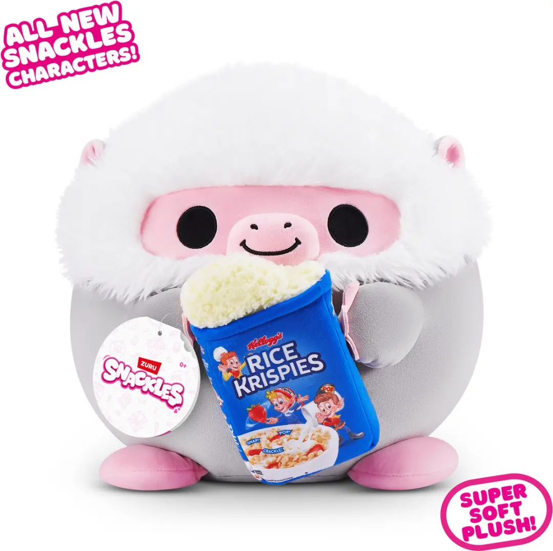 Zuru Snackles Serie 3 Knuffel - 36cm - Meerkleurig