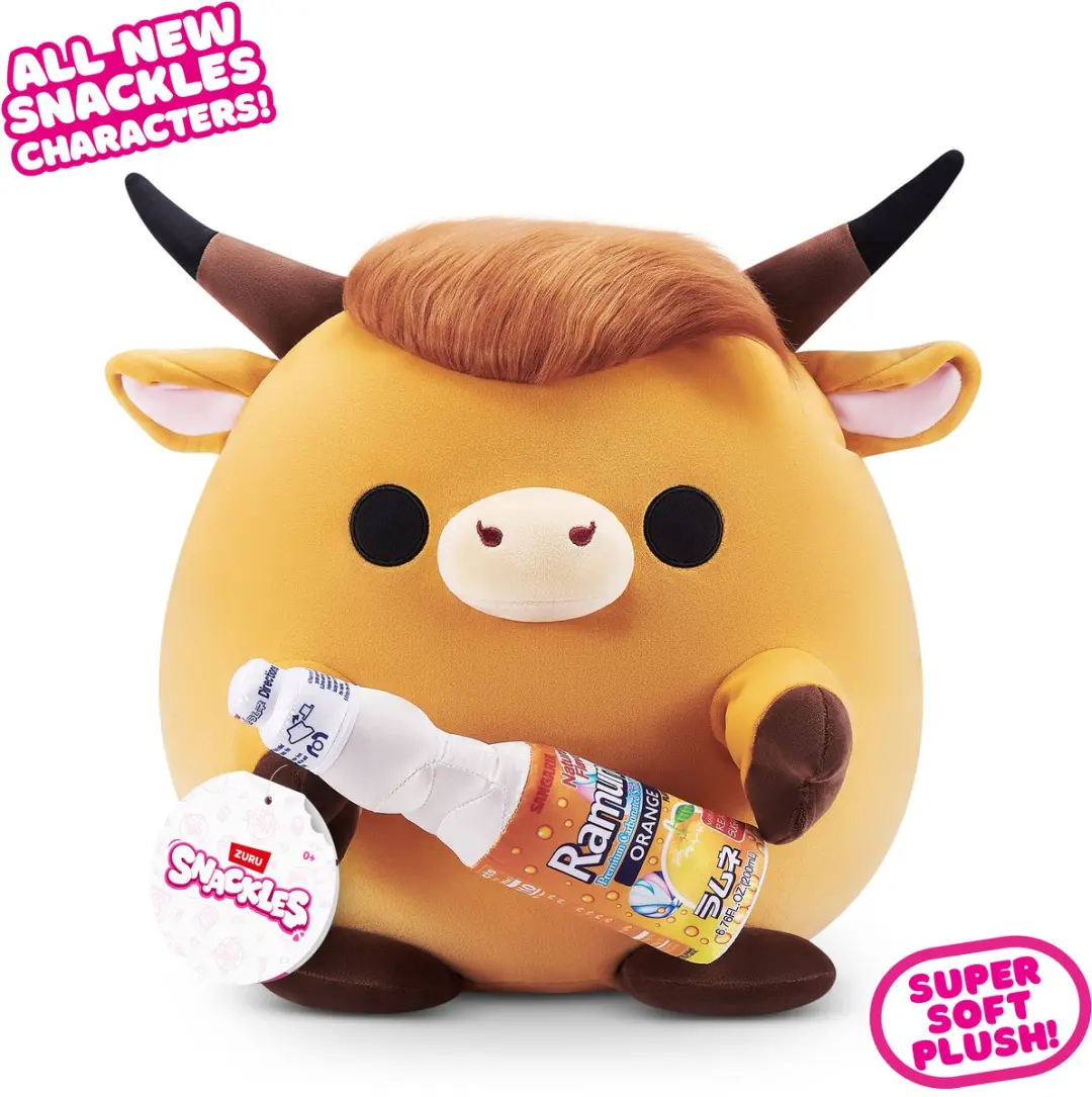 Zuru Snackles Serie 3 Knuffel - 36cm - Meerkleurig