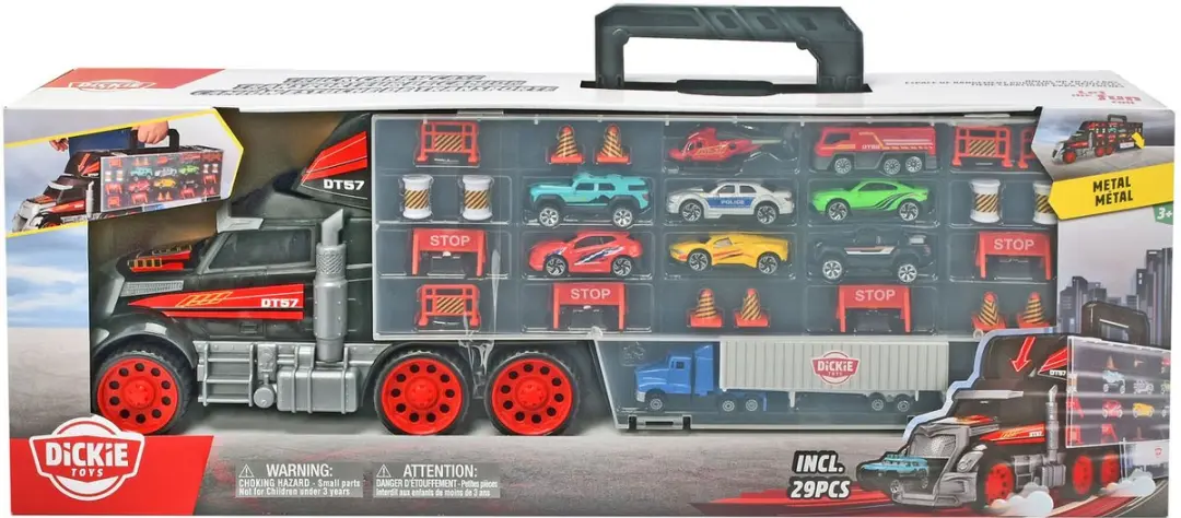 Dickie 203749023 Auto Koffer Transporter - Multicolor