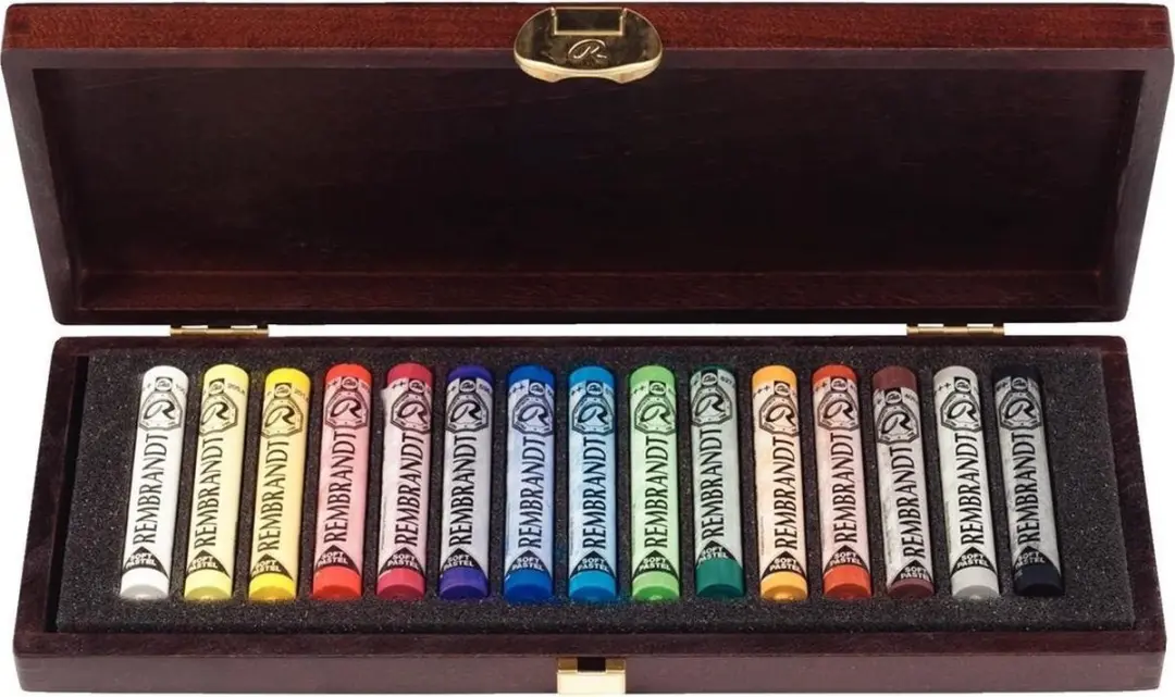 Rembrandt Softpastels Heel Box 15 Stuks