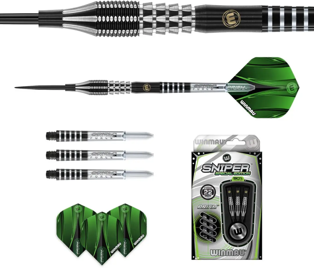 Winmau Sniper S.E. V1 Dartpijlen 3 Stuks - 90% - afbeelding 6 van 6