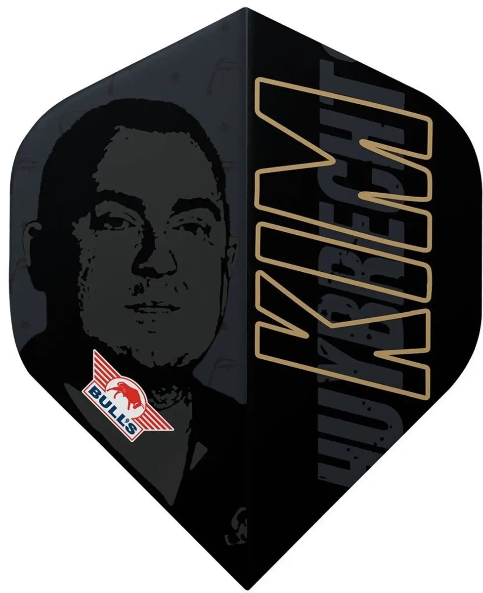 Bull's Kim Huybrechts 80% Dartpijlen 25g - Zilver - 3 Stuks