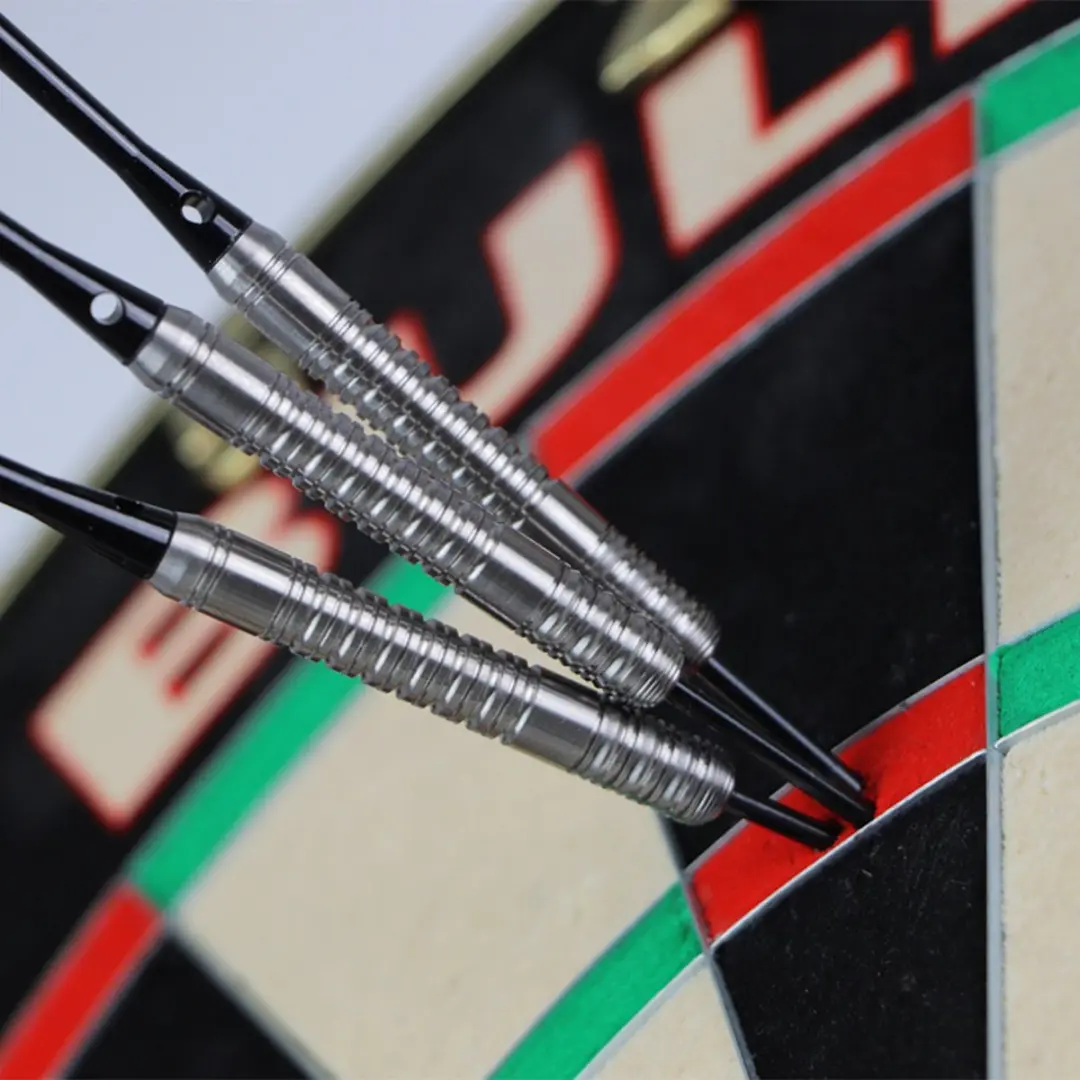 Bull's Kim Huybrechts 80% Dartpijlen 25g - Zilver - 3 Stuks