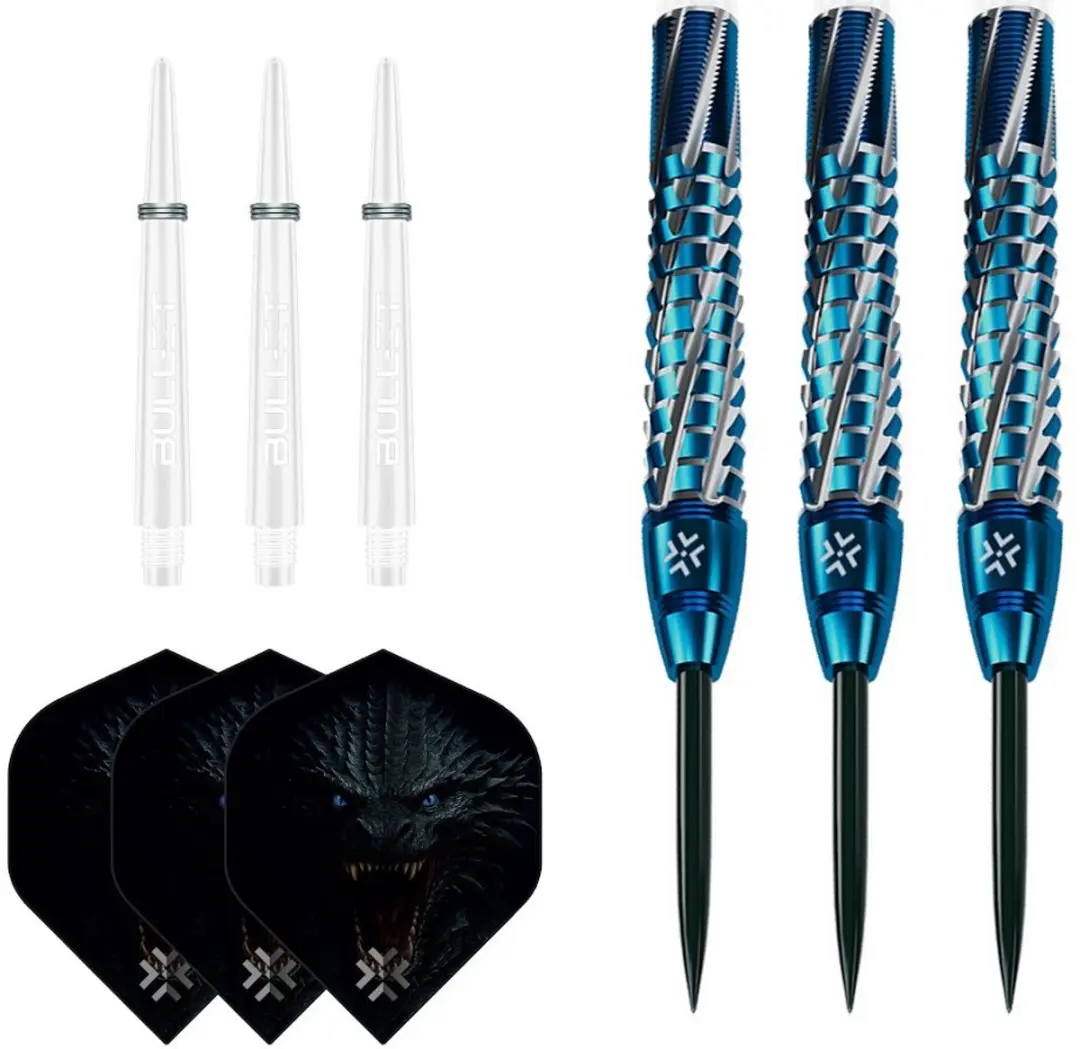 Bullet Hydra Dartpijlen BT1100150 - Blauw - 3 Stuks