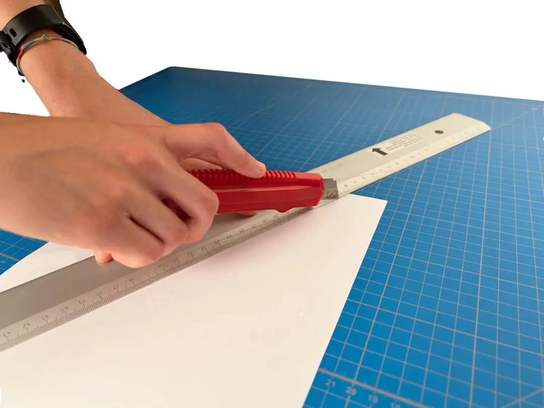 Desq Professionele Snijmat 5694 - 90x120cm - 5 Laags - Blauw