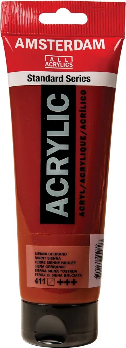 Amsterdam Acrylverf #411 Sienna Gebrand 250ml