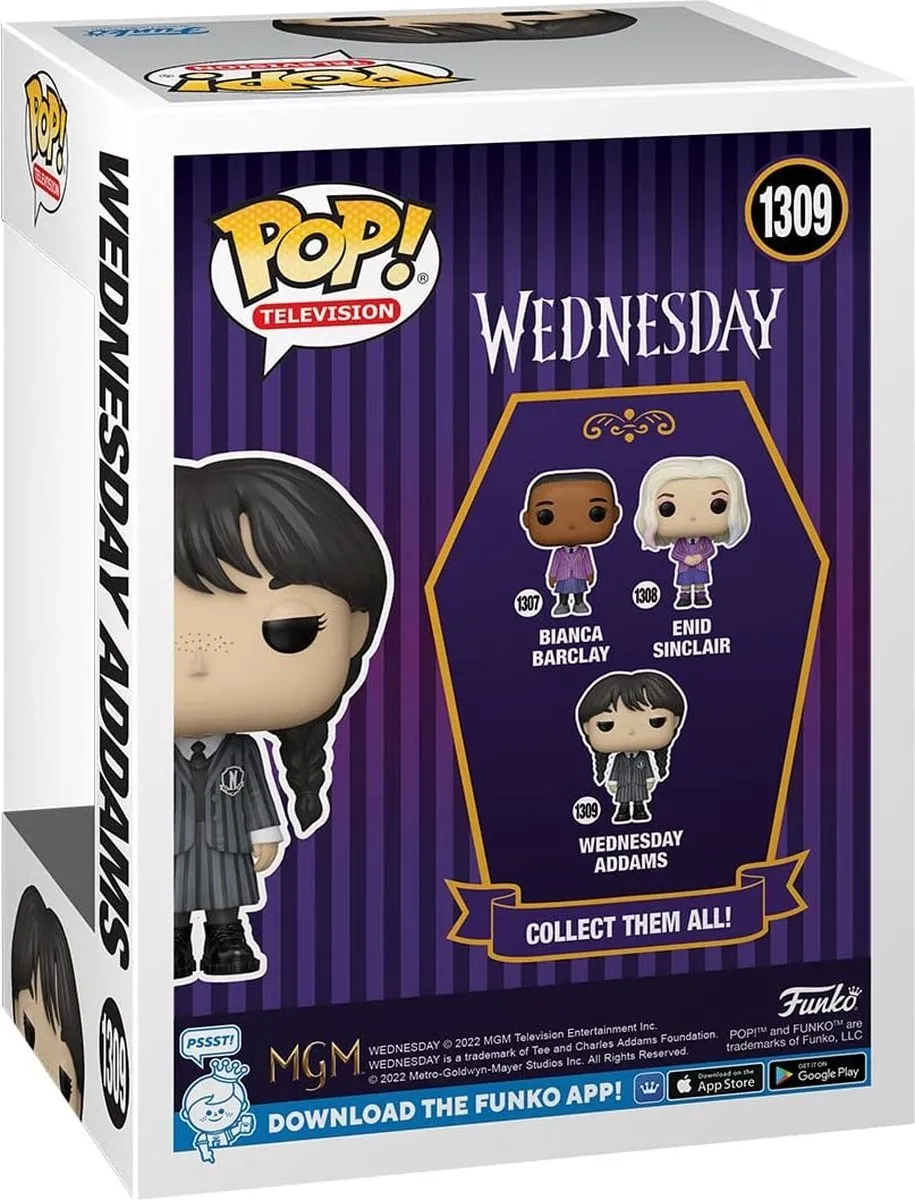 Funko Pop Wednesday Addams #1309 - 9,5 cm