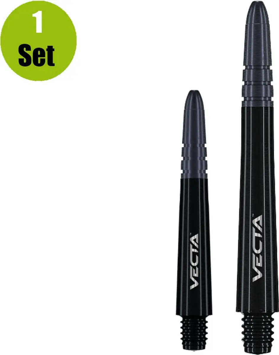 Winmau Vecta Black Dart Shafts 3 Stuks