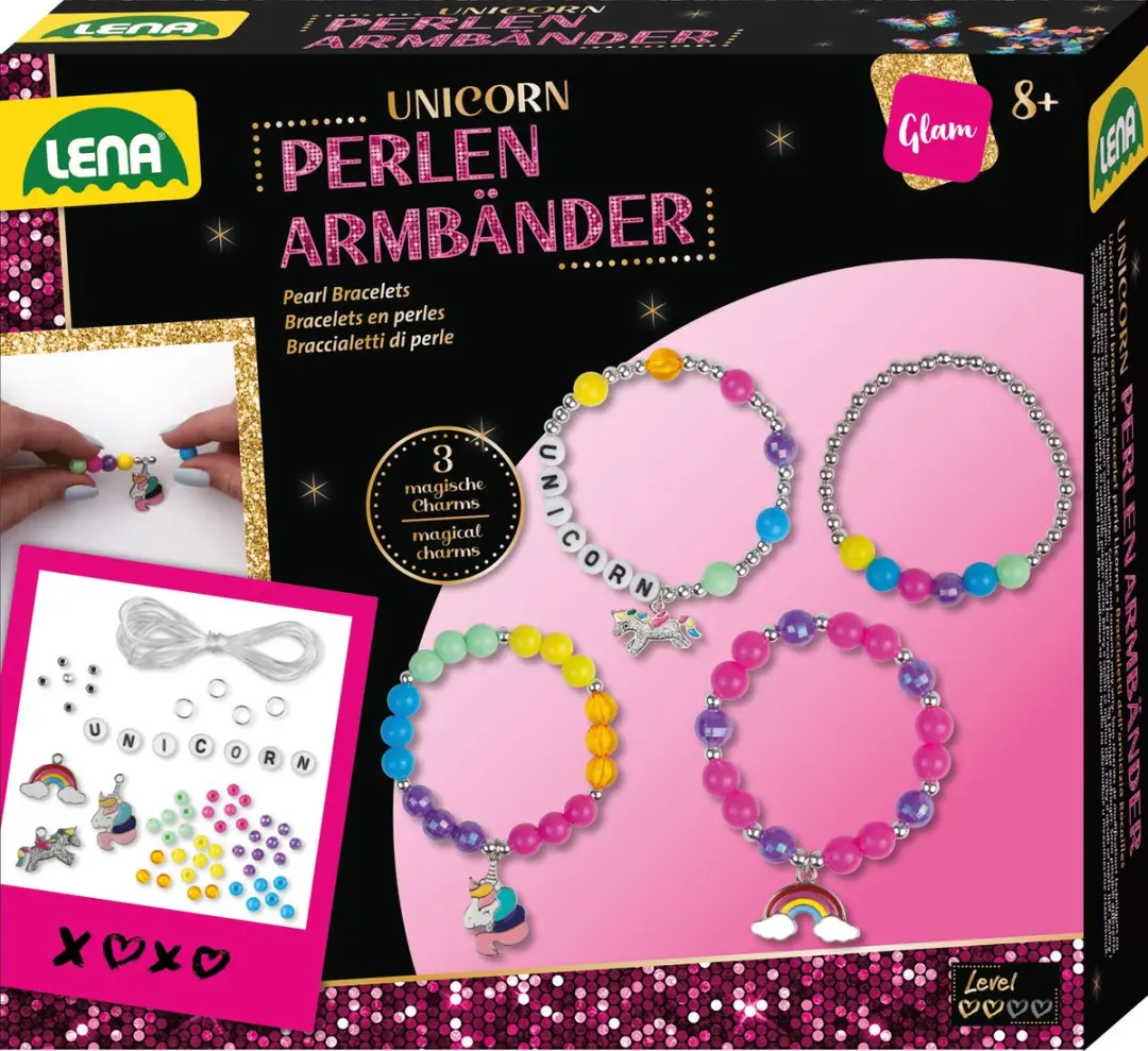 Lena Eenhoorn Armband Meerkleurig