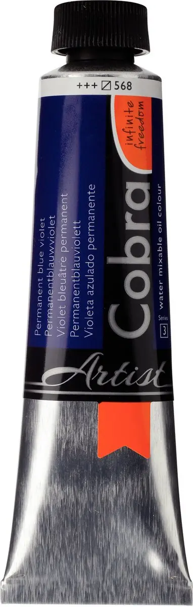 Cobra Olieverf Permanentblauwviolet 40ml