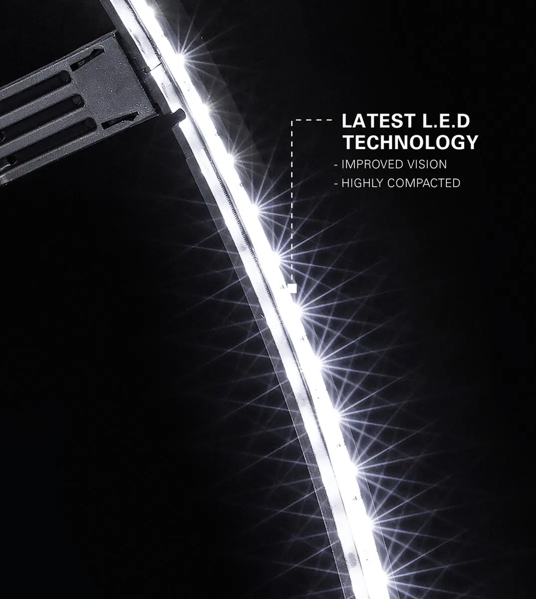 Target Corona LED Dartbordverlichting 123 LED - Zwart