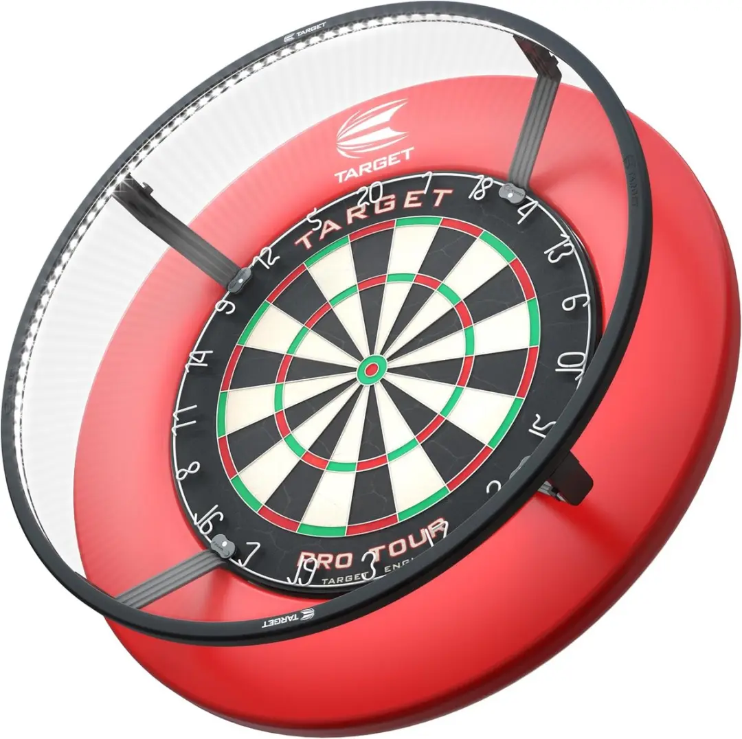 Target Corona LED Dartbordverlichting 123 LED - Zwart