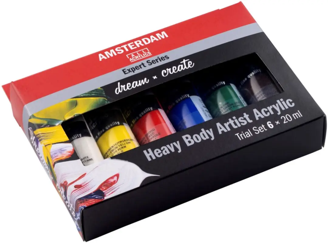 Amsterdam Expert Series Acrylverf Proefset - 6 Kleuren 20ml
