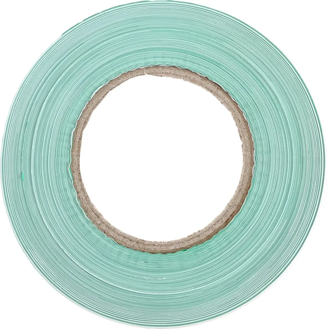Kortpack Afzetlint 75mm x 250m - Groen/Wit Geblokt - 60µm