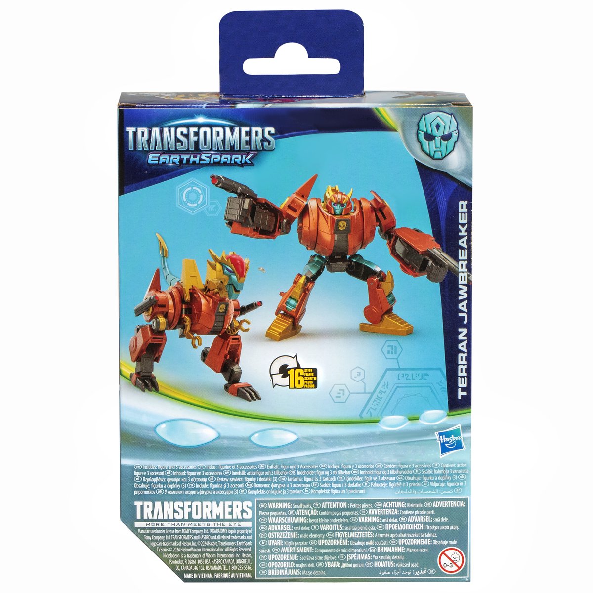 Hasbro Transformers actiefiguur Earthspark Deluxe Class Jawbreaker.