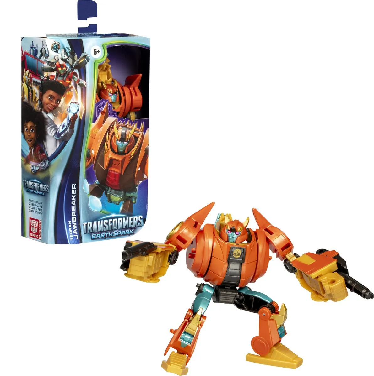 Hasbro Transformers Earthspark Deluxe Jawbreaker - Multicolor - afbeelding 2 van 5