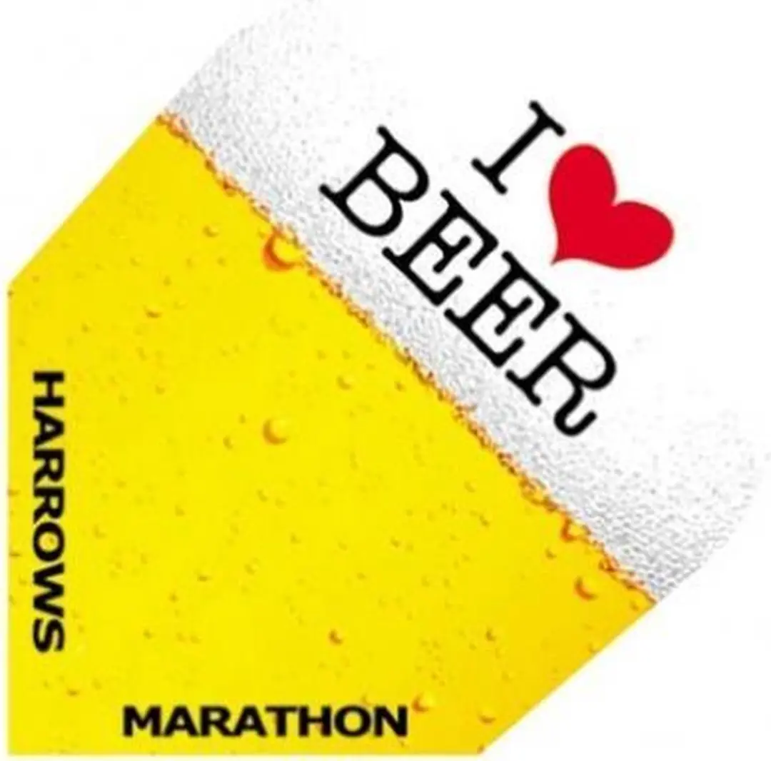 Harrows Darts Flight Marathon I Love Beer