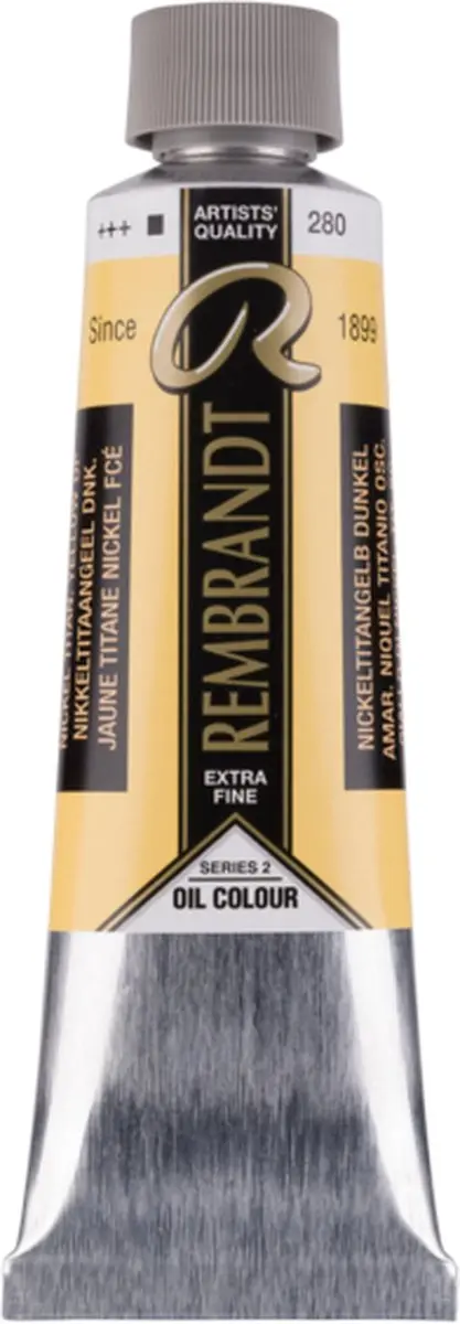 Rembrandt Olieverf Nikkeltitaangeel Donker 150ml