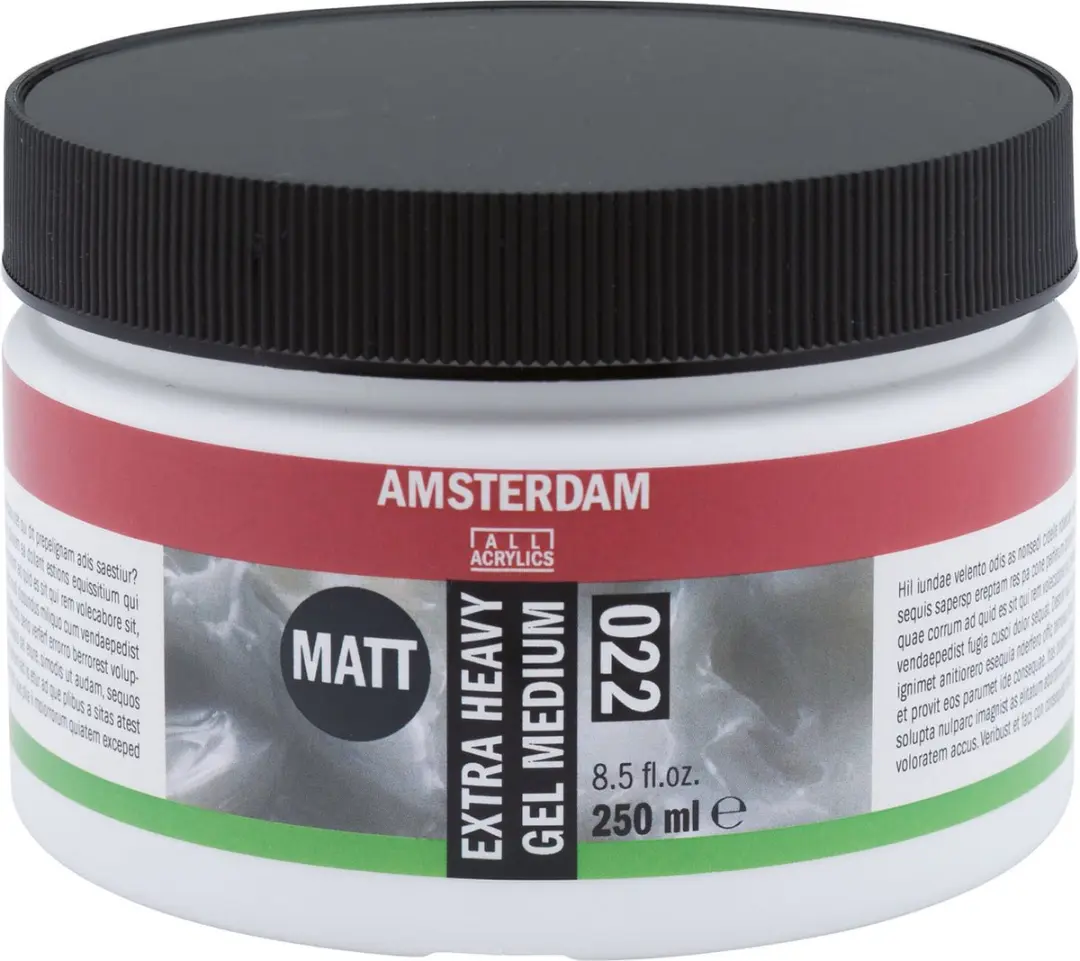 Amsterdam Extra Heavy Gel Medium Mat 250ml