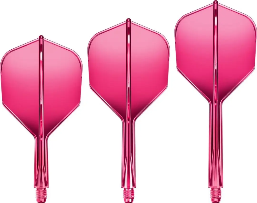 goat Air Neon Pink NO6 Dart Flights - 3 Stuks
