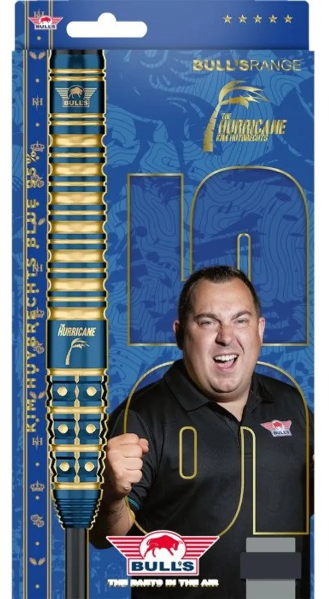 Bull's Kim Huybrechts Blue 95% Dartpijlen - 3 Stuks