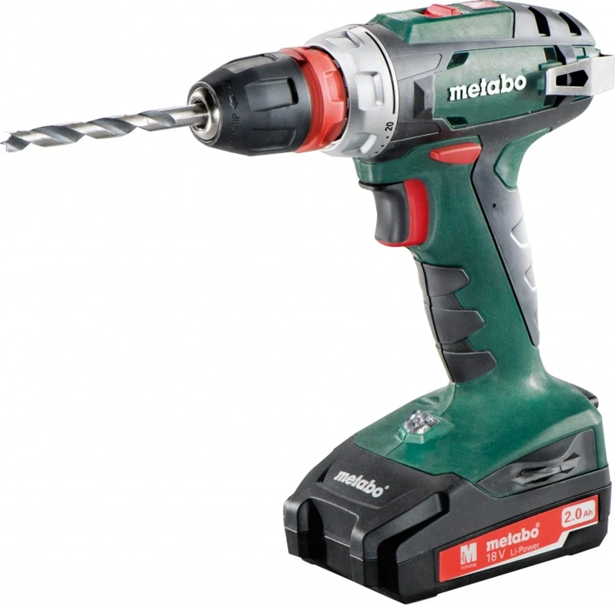 Metabo BS 18 QUICK Accu-boormachine 2000mAh - 2x Accu