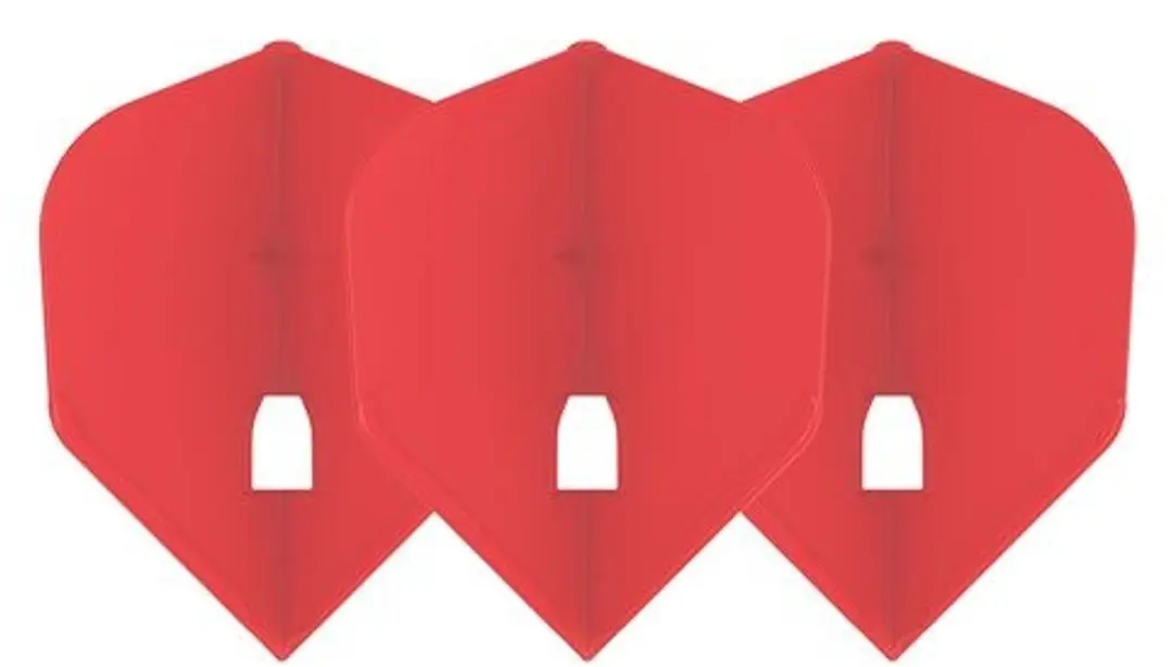 L-Style Champagne Flight L3 Shape Solid Rood FP3304 - 3 Stuks