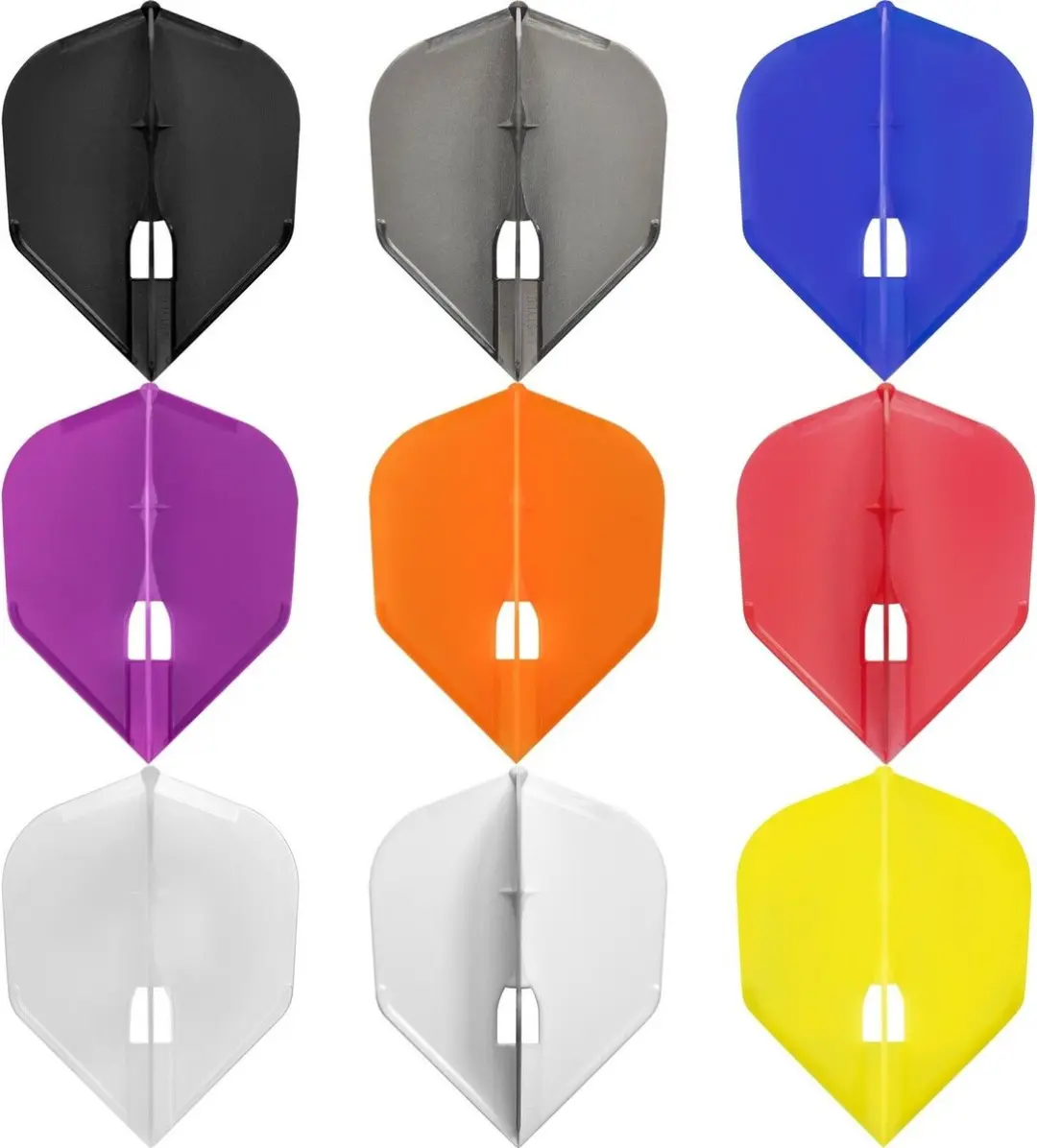 L-Style Champagne Flight L3 Shape Solid Rood FP3304 - 3 Stuks