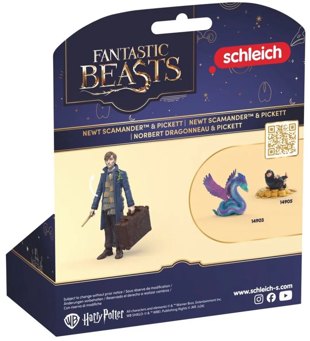 Schleich Newt Scamander & Pickett Figuur - 42743