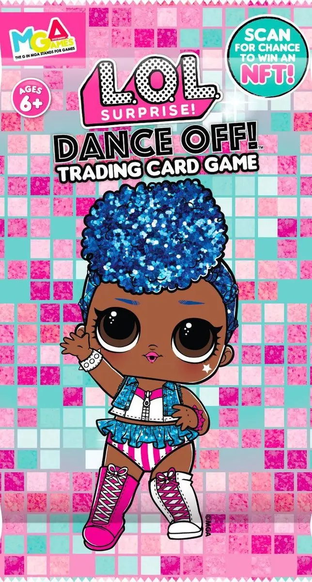 LOL! Surprise! Dance Off Trading Cards Benelux - 8 Stuks