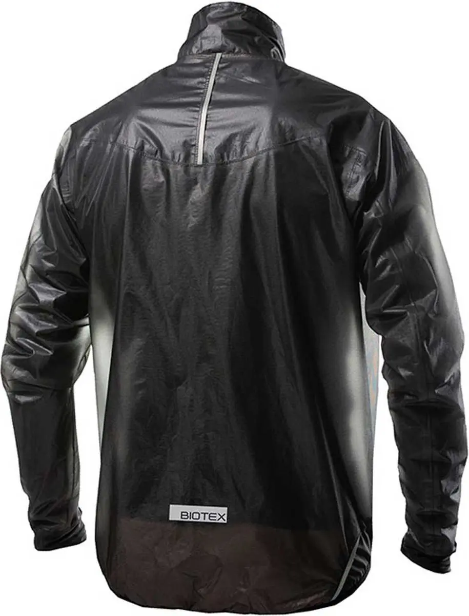 BIOTEX Block Rain Jas - Zwart - S