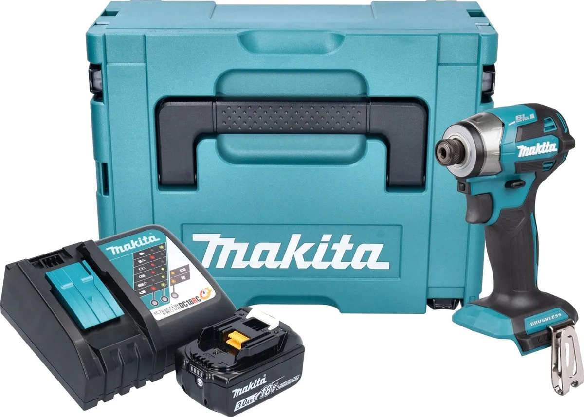 Makita DTD 173 RF1J Accu-slagmoersleutel 18V 180Nm