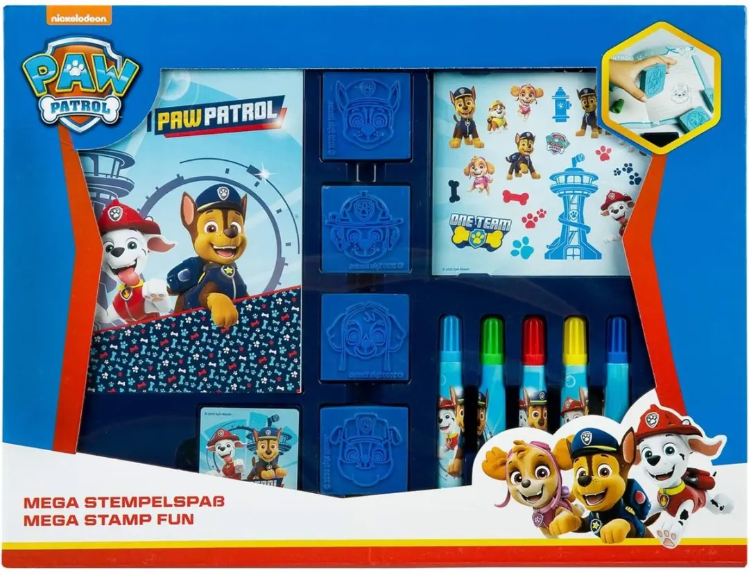 PAW Patrol Mega Stempel Set - Multicolor