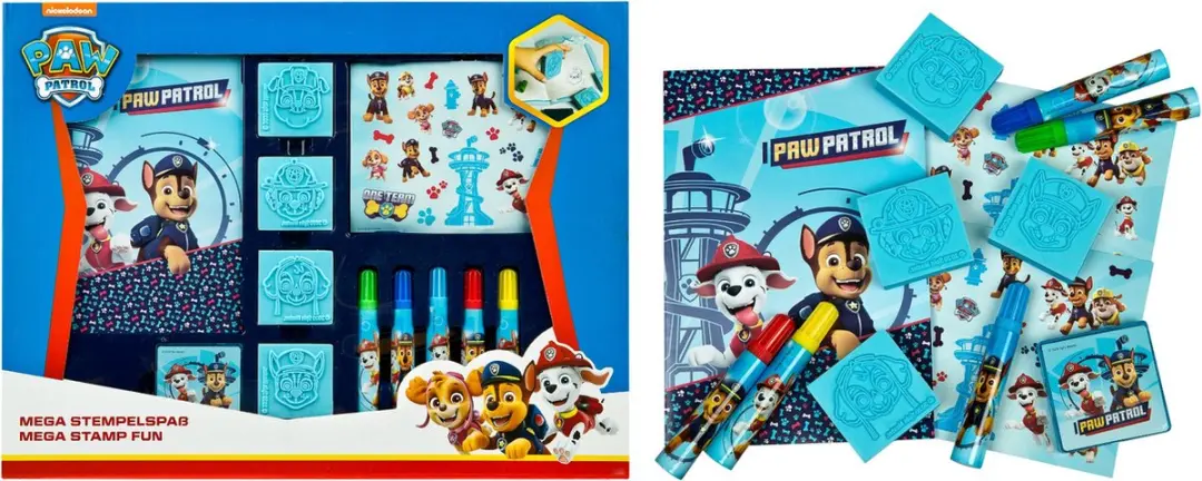 PAW Patrol Mega Stempel Set - Multicolor