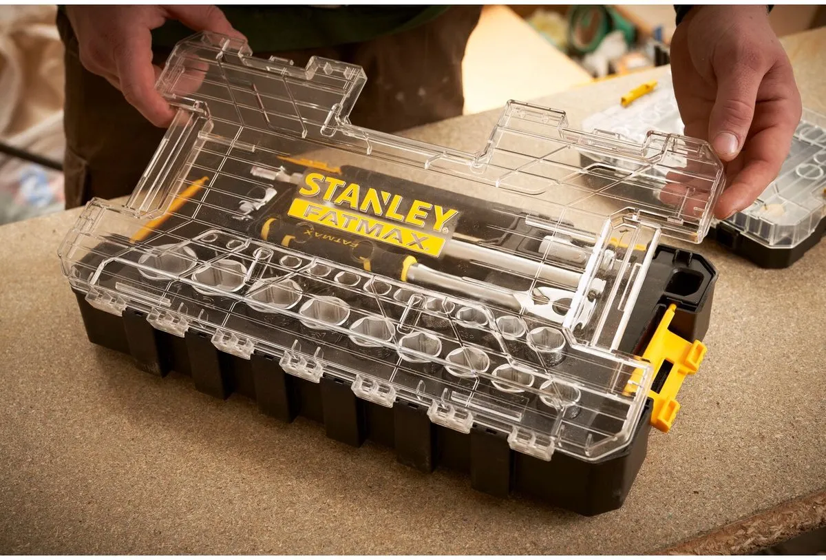 Stanley FatMax FMMT98103-1 Doppenset 26-delig - Geel/Zilver/Zwart