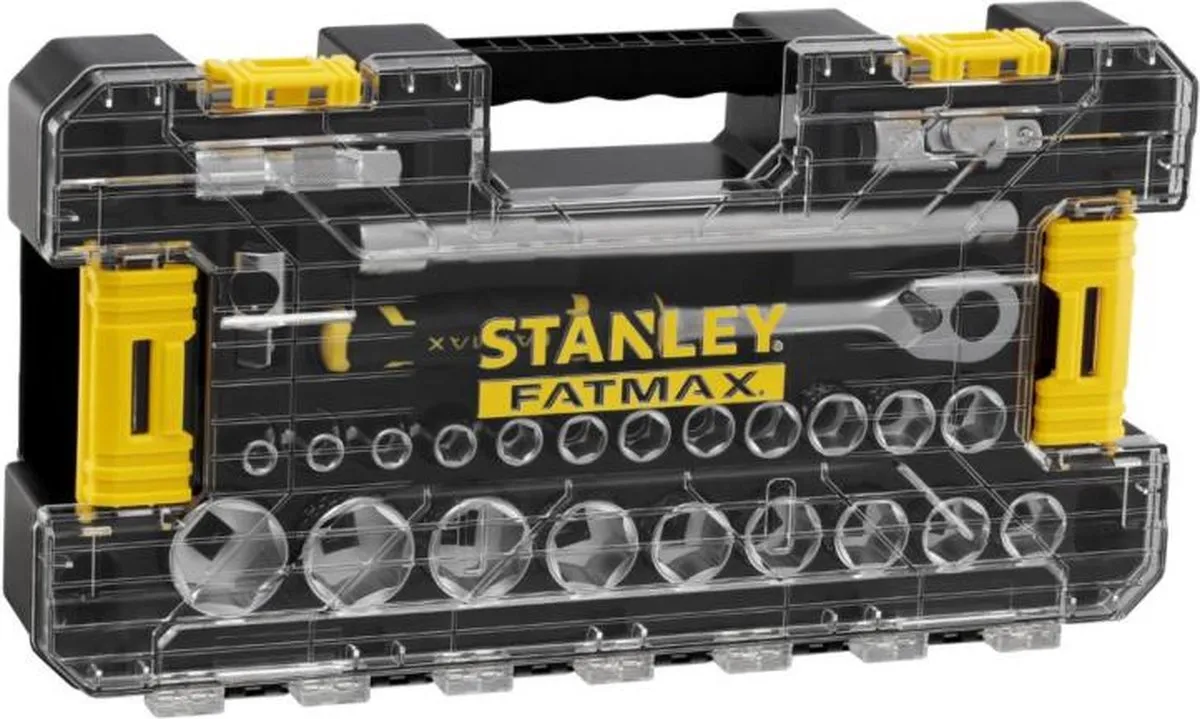 Stanley FatMax FMMT98103-1 Doppenset 26-delig - Geel/Zilver/Zwart