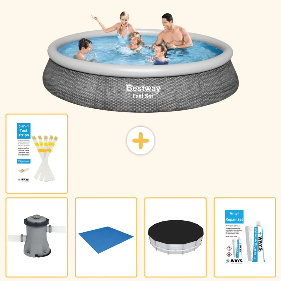 Bestway Fast Set Zwembad 396x84cm