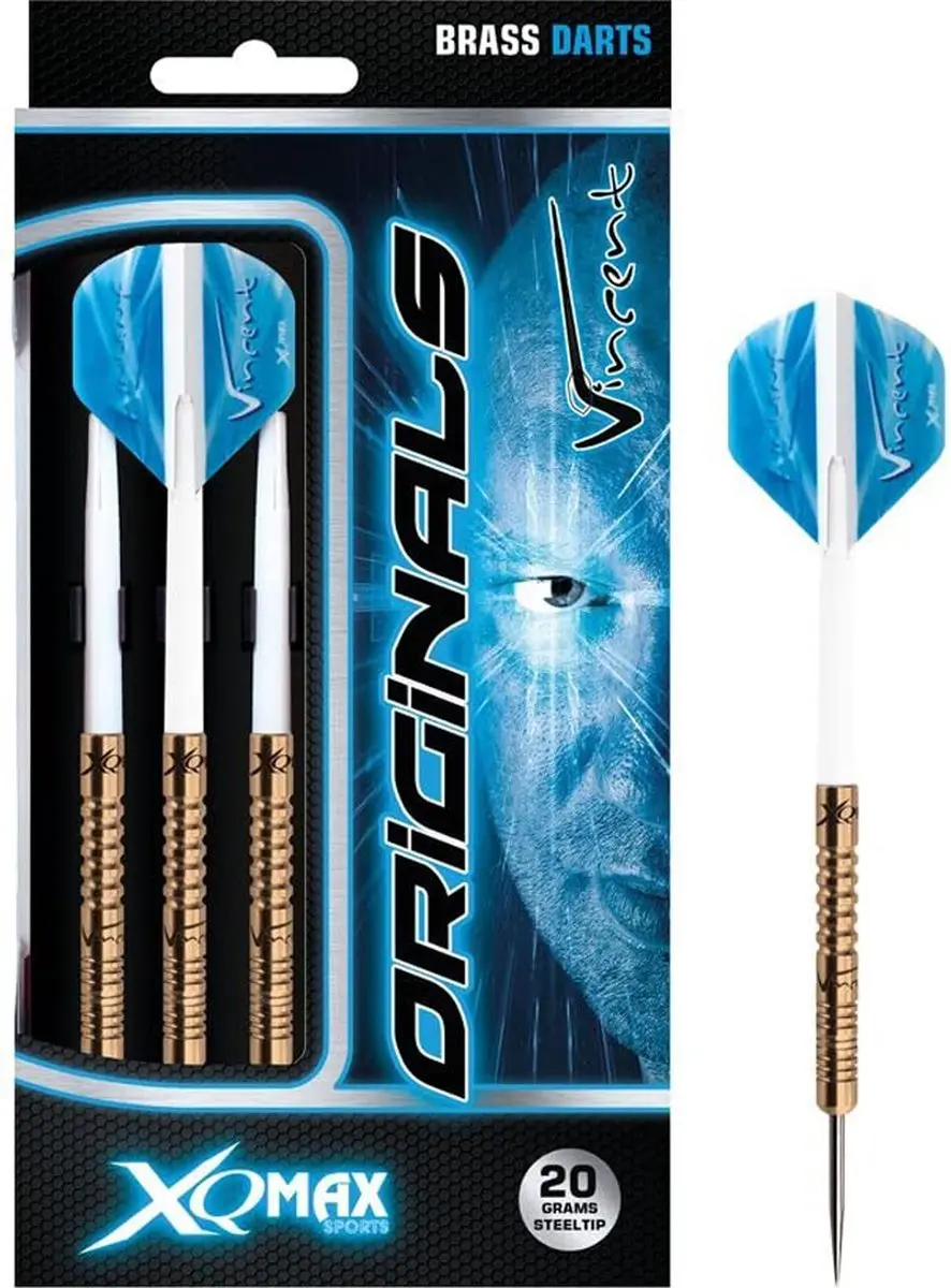 XQMax Vincent van der Voort Originals Steeltip Dartpijlen 20g