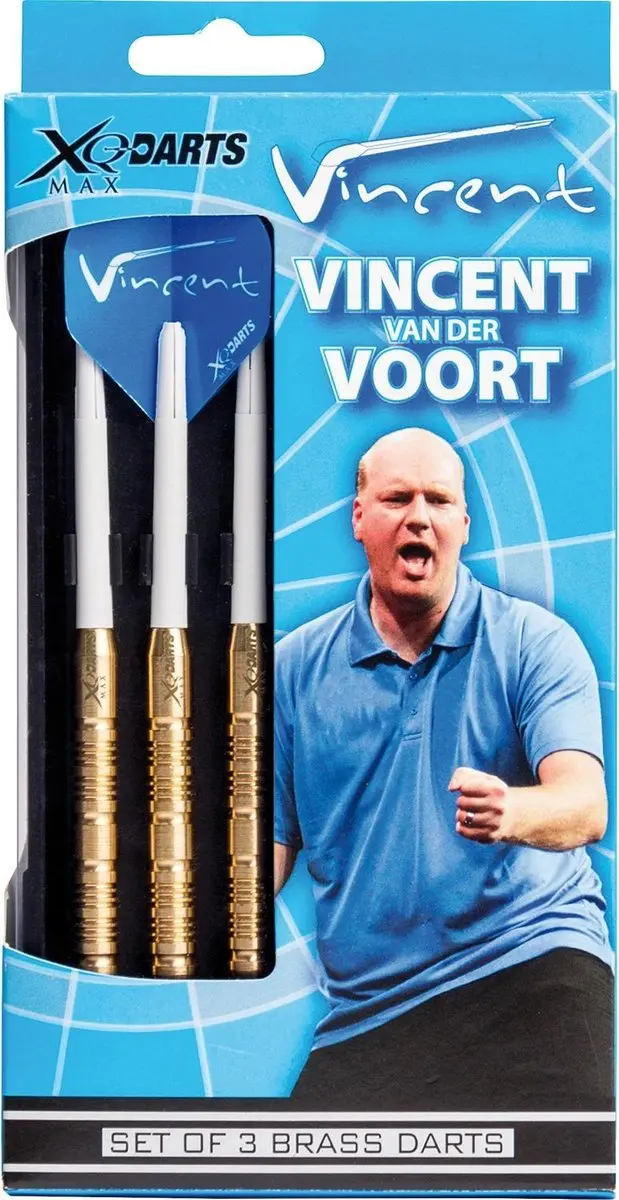 XQMax Vincent van der Voort Originals Steeltip Dartpijlen 20g - 3 Stuks