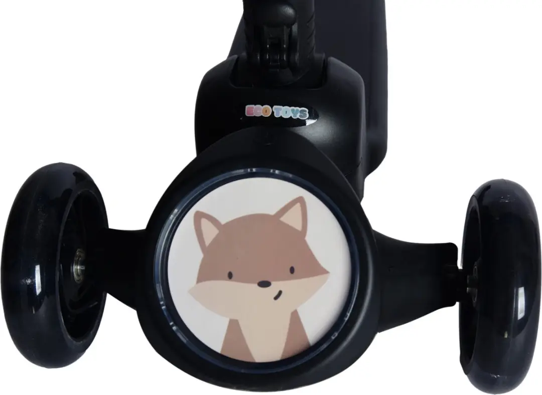 Eco Toys Sten Step Zwart - Licht en geluid