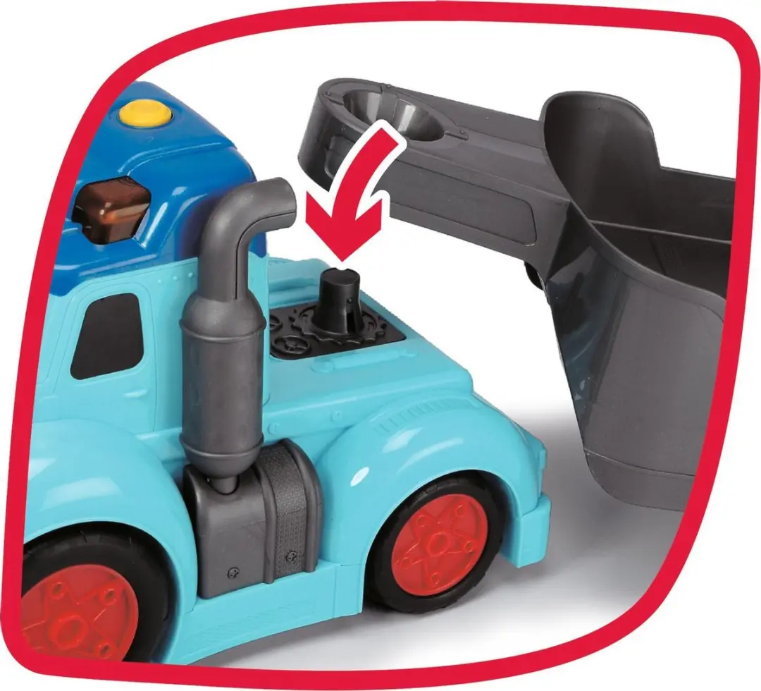 Dickie Toys ABC Teddi Trucker 60cm - Blauw