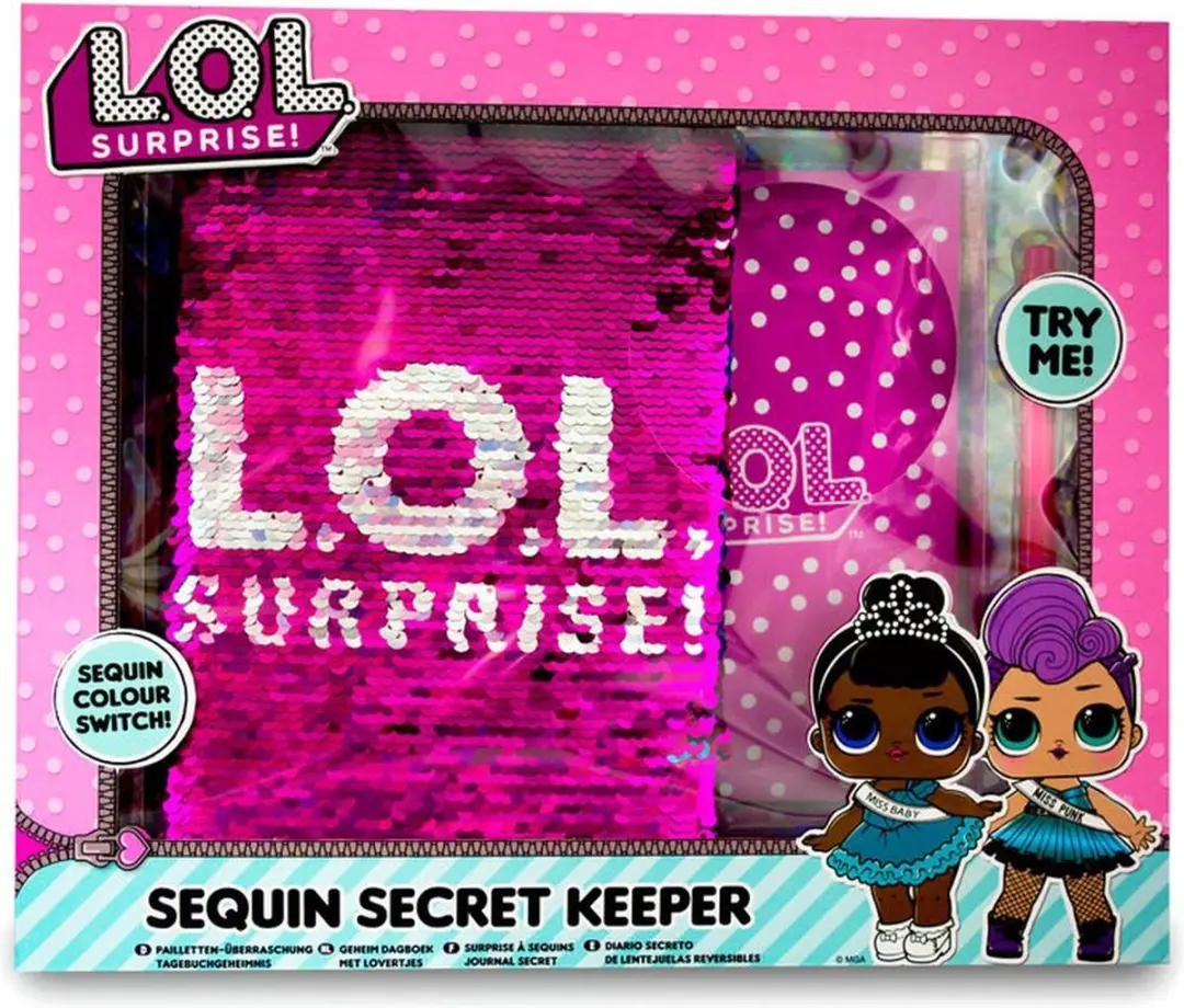 LOL Surprise! Sequin Switch Secret Keeper Dagboek