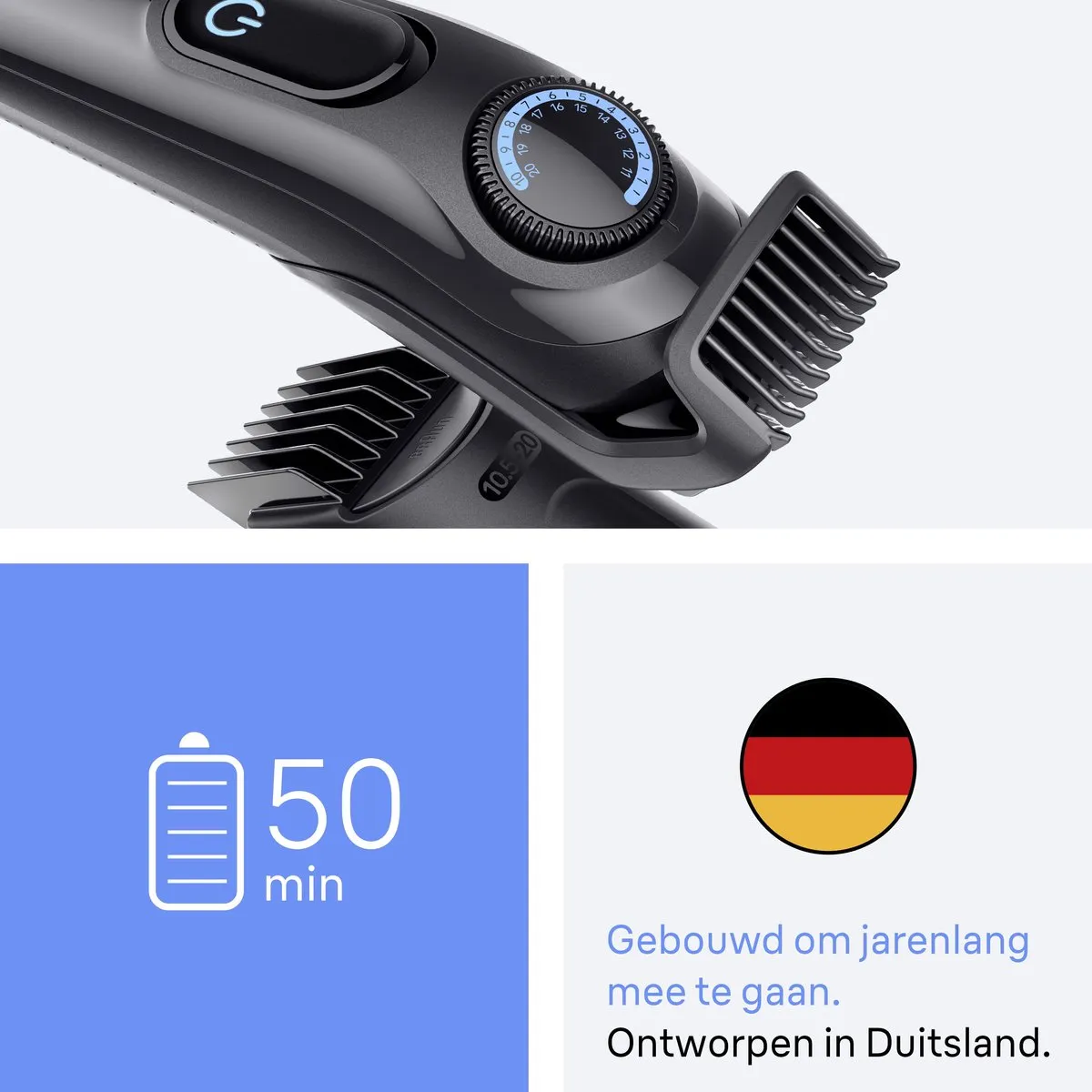 Braun Series 3 BT3520 Baardtrimmer - 40 Lengtes - Zwart