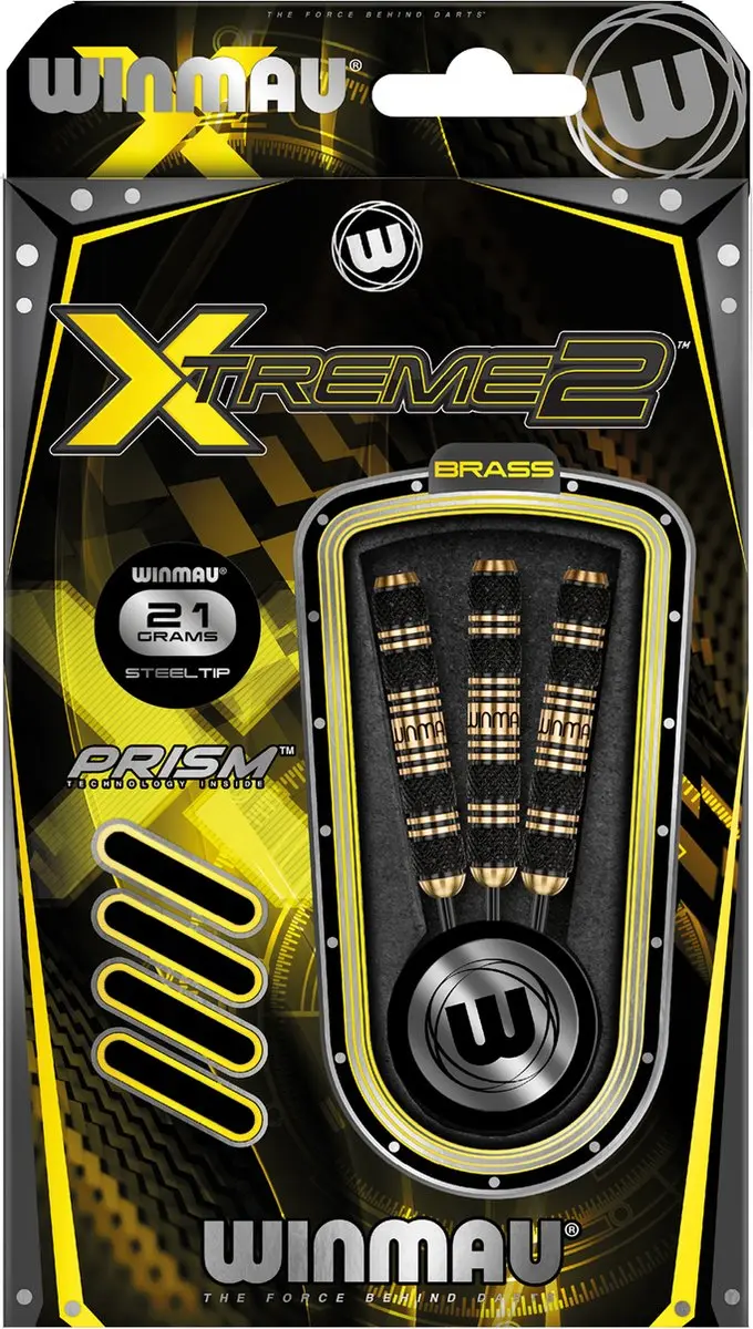 Winmau Xtreme2 Dartpijlen 3 Stuks - Koper